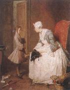 Jean Baptiste Simeon Chardin The Govemess oil painting artist